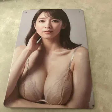 요시오카 리호 레트로 양철 간판