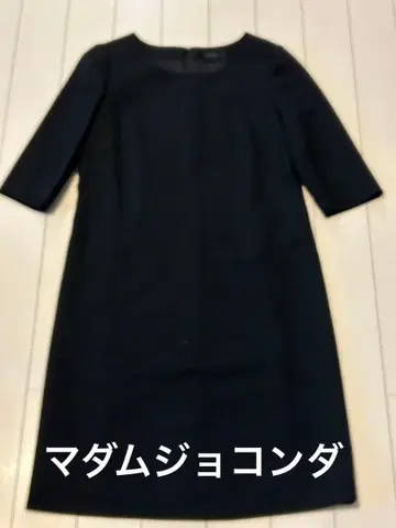 MADAM JOCONDE 마담 조콘다 블랙 7부 소매 원피스 포멀