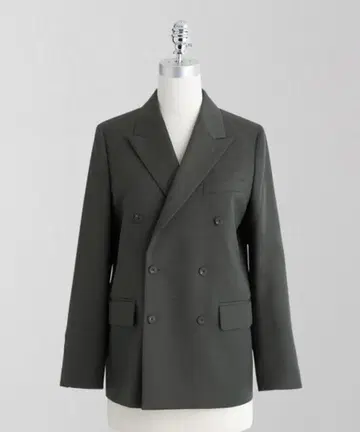 새상품급 LOEFF 로에프 개버 더블 브레스트 자켓