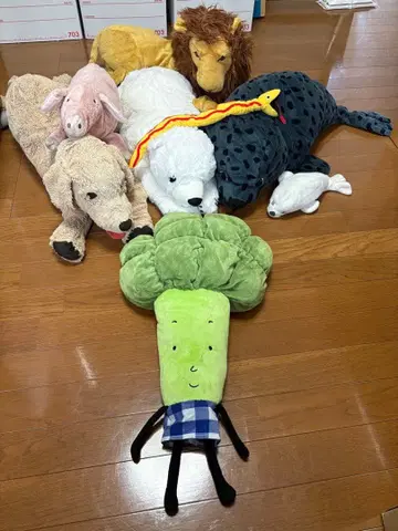 [ 묶음 판매 7점 ] 이케아 IKEA 봉제 인형