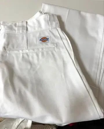 화이트 워크 팬츠 사이즈 30