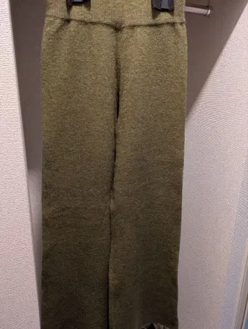 HeRIN.CYE 해린 도트 니트 플레어 팬츠 니트 팬츠 새상품