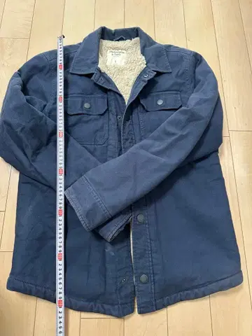 Abercrombie & Fitch 플리스 자켓 L 네이비