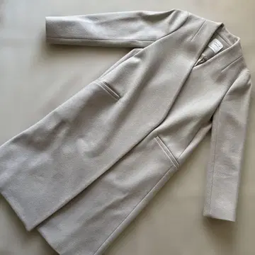 UNITED TOKYO 베이지 롱 코트