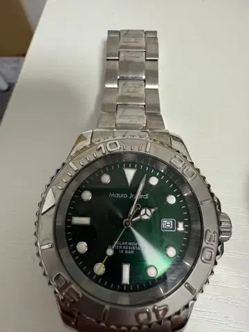 마우로 조르다니 솔라 손목시계 그린