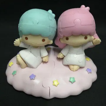 쿠무쿠무 퍼즐 리틀 트윈 스타 키키라라 3D 직소 퍼즐 62pcs