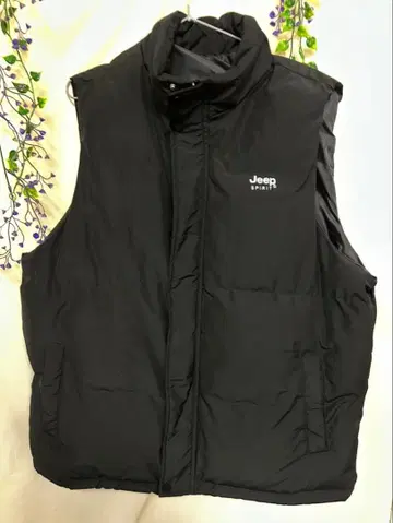 Jeep Spirit 다운 베스트 남성용 빅 사이즈 3XL