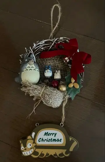 토토로 크리스마스 리스 미니