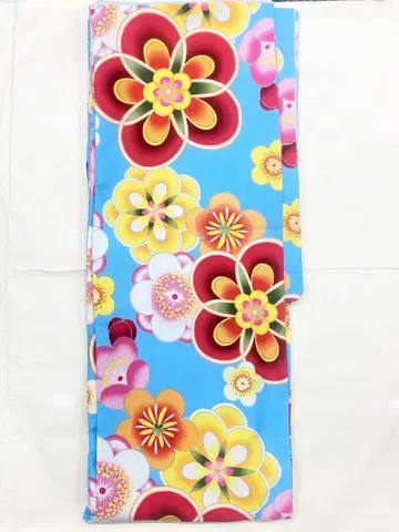 새상품 세탁 가능한 코몬 이중 기모노 L