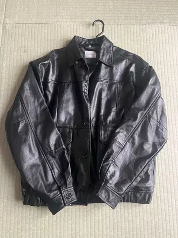 yoused FRENCH ANTIQUE LEATHER JACKET