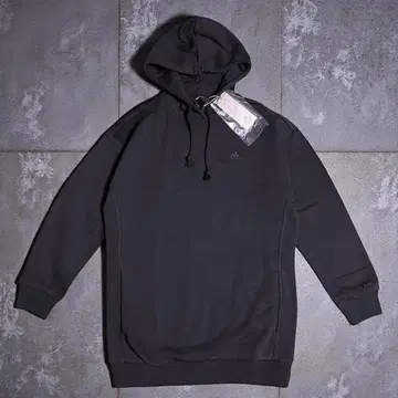 미사용 택 포함 아디다스 후드티 후드 블랙 검정 남성용 여성용