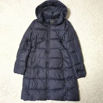 [ 새상품급 ] Theory 롱 다운 코트 네이비 퍼 결품 2way