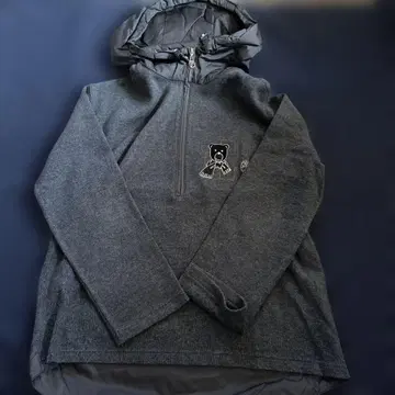 까스텔바작 후드 부착 풀오버 그레이