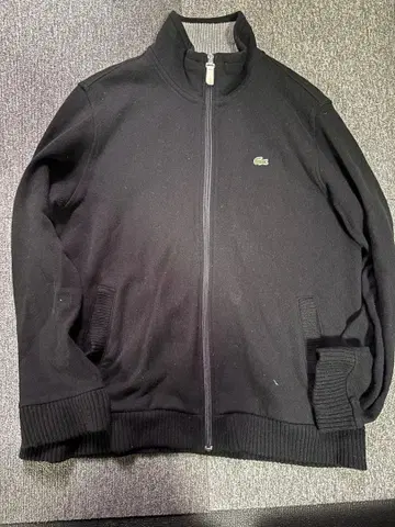 LACOSTE 블랙 니트 자켓 사이즈 5