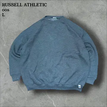 00sRussellAthletic 러셀 애슬레틱 무지 맨투맨 아메카지