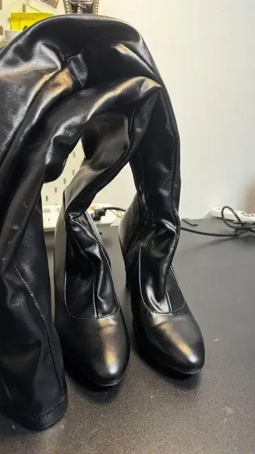 Coolcept 여성용 스트레치 지퍼 부츠 25.5cm