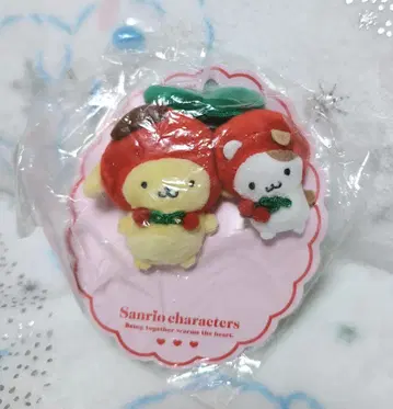산리오 폼폼푸딩 머핀 체리 마스코트 브로치 봉제 인형