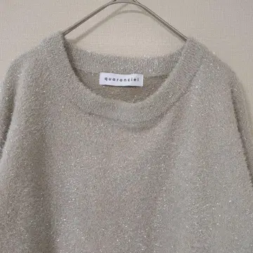 quaranciel 그레이 라메 니트 SHIPS