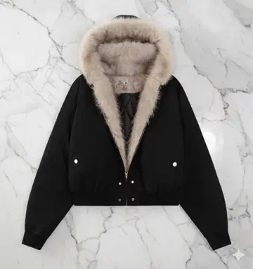 퍼 후드 자켓 ( 블랙/베이지/네이비 )