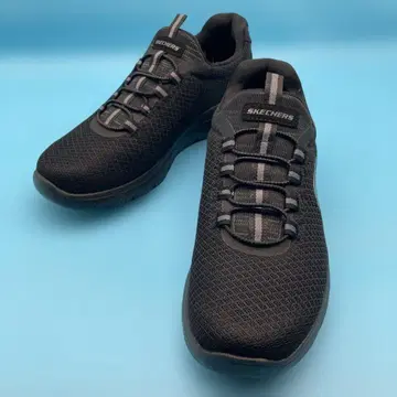 [ 새상품급 ] 스케쳐스 SKECHERS 메모리폼 25.5cm 블랙