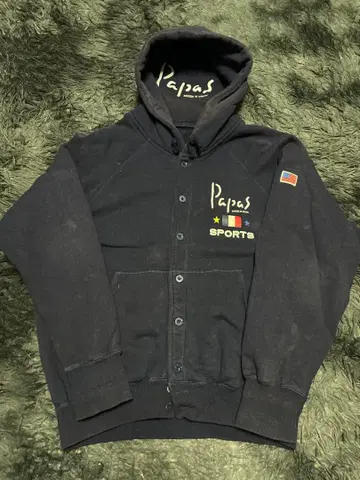 90s papas sports 파파스 후드티 후디 트레이닝복 남성용