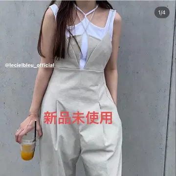 [ 미사용 새상품 ] 브라탑 점프수트 올인원