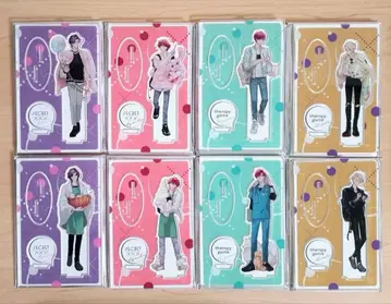 시크릿 x x x 테라피 게임 아크릴 스탠드 사복 업무복 컴플리트