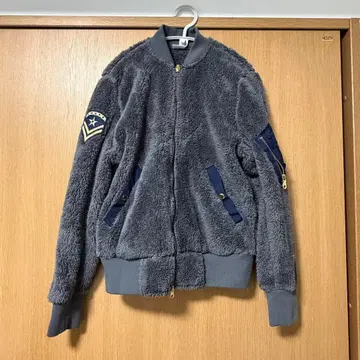 Champion 보아 플리스 자켓 M 그레이