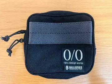 [ 미사용 ] 넬 디자인 웍스 nn porch 파우치 블랙