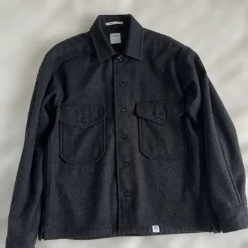 bedwin 셔츠 자켓 캐시미어 혼방 릴랙스 핏