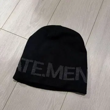 menes 블랙 니트 모자