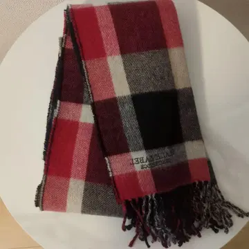 BLACK LABEL CRESTBRIDGE 캐시미어 체크 무늬 머플러