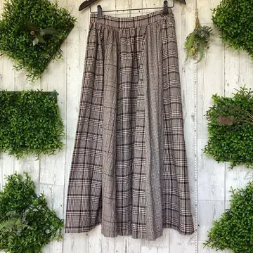 평평하게 놓았을 때 허리 34 (밴딩 있음)