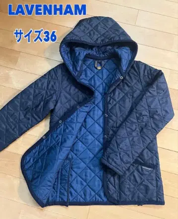 라벤햄 퀼팅 자켓 네이비 36 사이즈