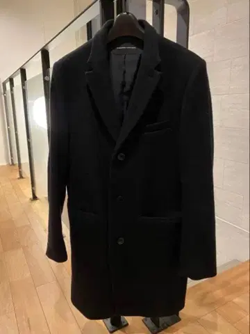 라운지 리자드 체스터 코트 블랙 사이즈 3