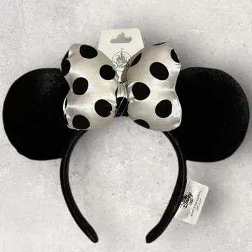 캘리포니아 디즈니랜드 미니 도트 무늬 머리띠 미사용 새상품