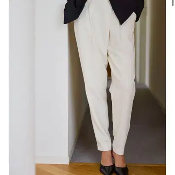 소에주 소에주 턱 팬츠 화이트 화이트 L 보통 기장