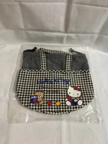 키티 레트로 복조리 백 1987