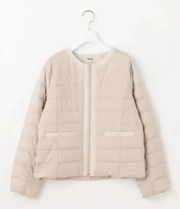 anysis 노카라 다운 자켓 애니시스 베이지