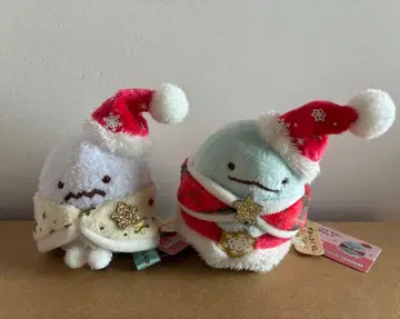 스미코구라시 테노리 봉제 인형 크리스마스 2개 세트 토카게 얼어붙은 먼지