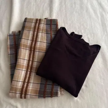 세트 투모로우랜드 스커트 니트