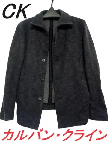 새상품급 캘빈클라인 ck 코트 그레이 자켓 겉옷 M사이즈