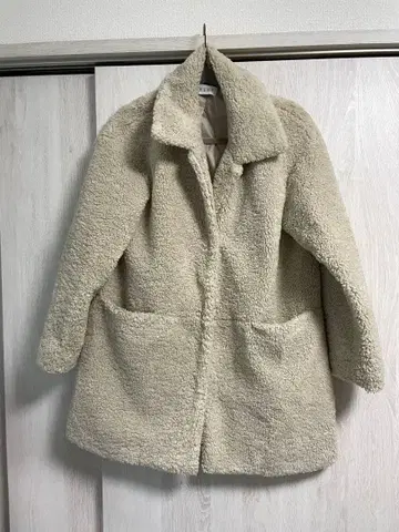 PLST 보아 자켓 테디 자켓