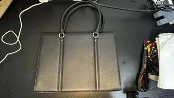 코나카 Konaka 취업활동/비즈니스 백 블랙 인조 가죽 A4 자립