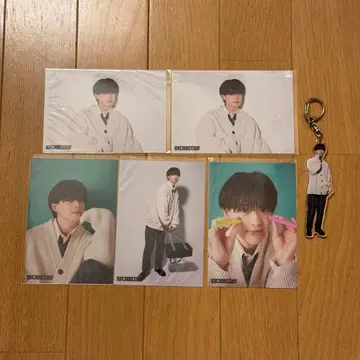 BUDDiiS 버디페스!! 오가와 후미노리 브로마이드 아크링 키링 세트