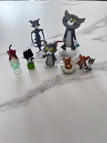 톰과 제리 액션 피규어 8개 세트