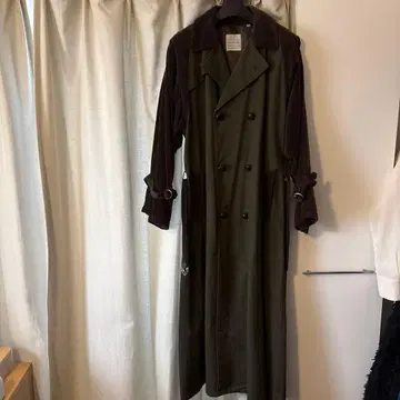 fill the bill 트렌치코트 카키