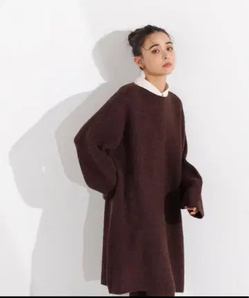 옷깃 미니 니트 원피스 N. Natural Beauty Basic