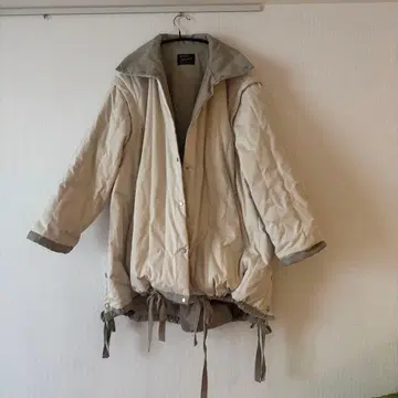 kastane 리버서블 퀼팅 자켓 베이지