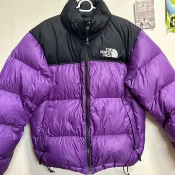 THE NORTH FACE 다운 자켓 M/95 보라색/블랙